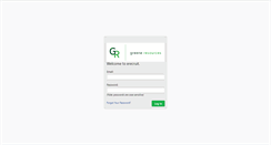 Desktop Screenshot of erecruit.greeneresources.com