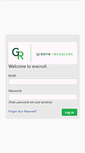 Mobile Screenshot of erecruit.greeneresources.com
